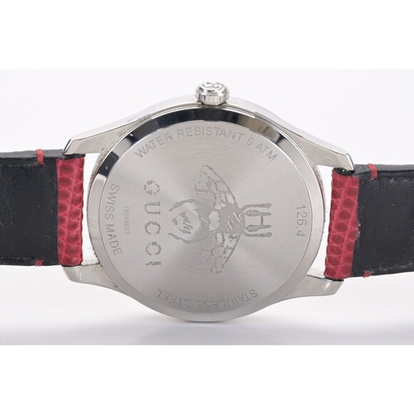 GUCCI G Timeless Red Mother Of Pearl 36mm Ladies Watch main image 9